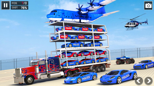اسکرین شات 3 برنامه Police Transport Car Parking