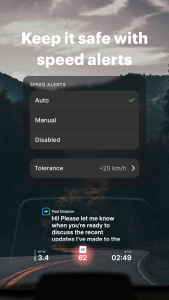 اسکرین شات 2 برنامه HUDWAY Drive: HUD for any car