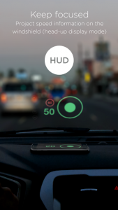 اسکرین شات برنامه Speedometer by HUDWAY 3