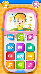 اسکرین شات بازی Baby Phone 3