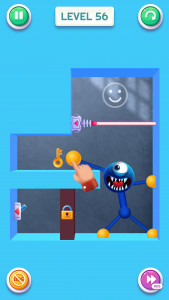 اسکرین شات بازی Blue Monster: Stretch Game 2