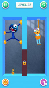 اسکرین شات بازی Blue Monster: Stretch Game 3