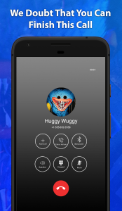 اسکرین شات برنامه Scary Huggy Wuggy Game Fake Chat And Video Call 3