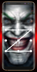 اسکرین شات برنامه Joker Lock Screen & Wallpapers 4