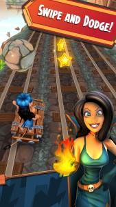 اسکرین شات 2 بازی Hugo Troll Race 2: Rail Rush