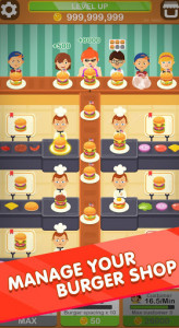 اسکرین شات بازی Burger Chef Idle Profit Game 1