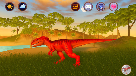 اسکرین شات 4 برنامه Talking Allosaurus