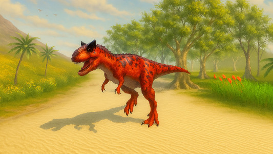 اسکرین شات 5 برنامه Talk Carnotaurus:Prehist Dino