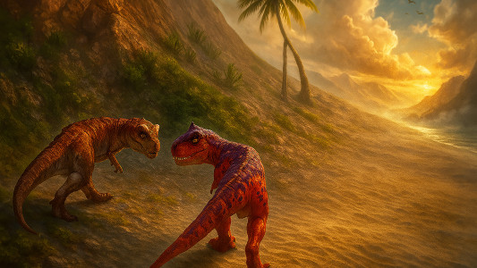 اسکرین شات 3 برنامه Talk Carnotaurus:Prehist Dino