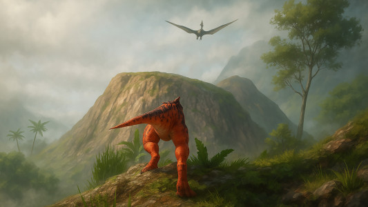 اسکرین شات 4 برنامه Talk Carnotaurus:Prehist Dino