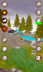 اسکرین شات برنامه Talking Compsognathus Dinosaur 2
