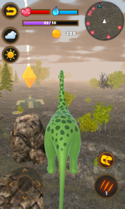 اسکرین شات 5 برنامه Talking Diplodocus