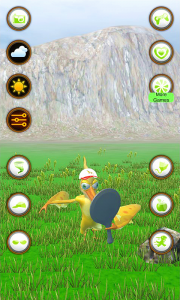 اسکرین شات 3 برنامه Talking Flying Pterosaur