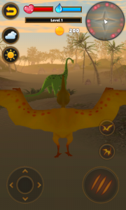 اسکرین شات 5 برنامه Talking Flying Pterosaur