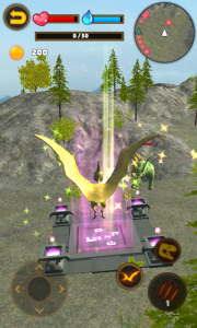 اسکرین شات 6 برنامه Talking Flying Pterosaur