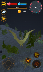 اسکرین شات برنامه Talking Flying Pterosaur 7