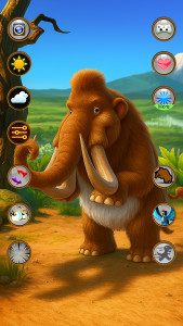 اسکرین شات 6 برنامه Talking Mammuthu