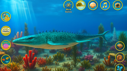 اسکرین شات 6 برنامه Talking Mosasaurus Deep Age