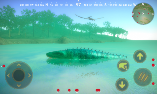 اسکرین شات برنامه Talking Mosasaurus 6