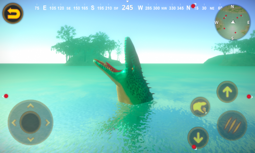 اسکرین شات برنامه Talking Mosasaurus 5