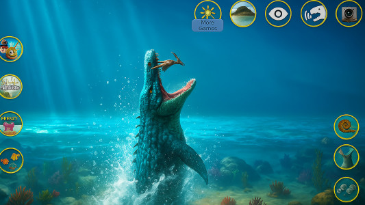 اسکرین شات 5 برنامه Talking Mosasaurus Deep Age