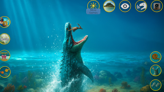 اسکرین شات 5 برنامه Talking Mosasaurus Deep Age