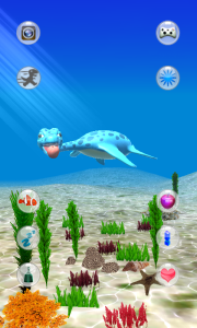 اسکرین شات 1 بازی Talking Plesiosaur