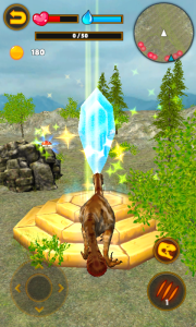 اسکرین شات 7 برنامه Talking Jurassic Raptor