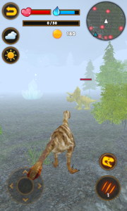 اسکرین شات 6 برنامه Talking Jurassic Raptor