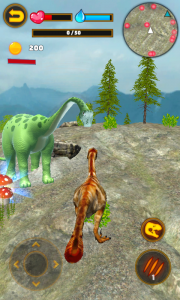 اسکرین شات 8 برنامه Talking Jurassic Raptor