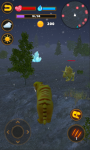 اسکرین شات 6 برنامه Talking Smilodon