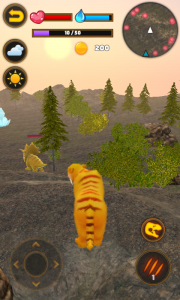 اسکرین شات 5 برنامه Talking Smilodon