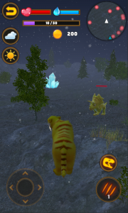 اسکرین شات 6 برنامه Talking Smilodon