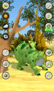 اسکرین شات 7 برنامه Talking Stegosaurus Dinosaur