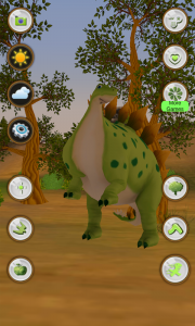 اسکرین شات برنامه Talking Stegosaurus 8