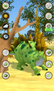 اسکرین شات برنامه Talking Stegosaurus 7