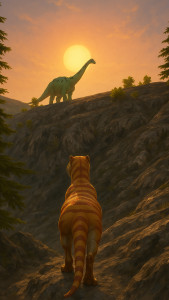 اسکرین شات 3 برنامه Talking Dinosaur:Tyrannosaurus