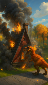 اسکرین شات 8 برنامه Talking Dinosaur:Tyrannosaurus