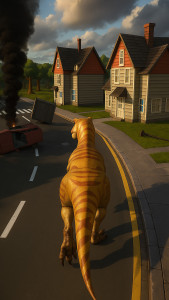 اسکرین شات 6 برنامه Talking Dinosaur:Tyrannosaurus