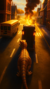 اسکرین شات 7 برنامه Talking Dinosaur:Tyrannosaurus