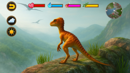 اسکرین شات 5 برنامه Talking Velociraptor