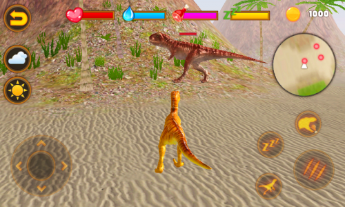 اسکرین شات برنامه Talking Velociraptor 2