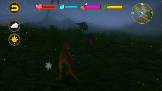 اسکرین شات 2 برنامه Talking Velociraptor