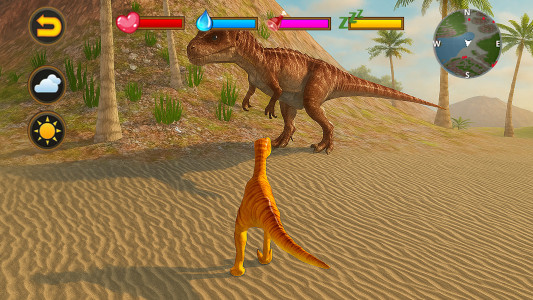 اسکرین شات 4 برنامه Talking Velociraptor