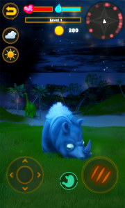 اسکرین شات برنامه Talking Woolly Rhinoceros 5