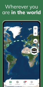 اسکرین شات 4 برنامه Qibla Finder Compass 100%