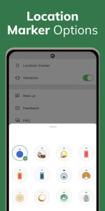 اسکرین شات 6 برنامه Qibla Finder Compass 100%