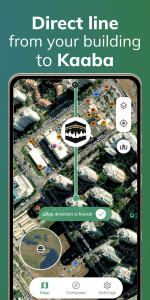 اسکرین شات برنامه Qibla Finder Compass 100% 3