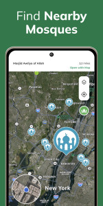اسکرین شات 7 برنامه Qibla Finder Compass 100%