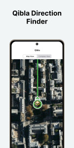 اسکرین شات 2 برنامه Muslim: Prayer Times, Qibla